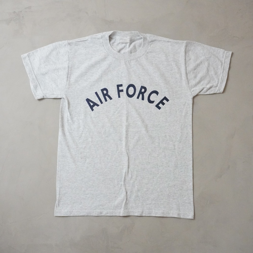 Vintage Air Force T-Shirt Small Mens Gray 50/50 Military 80s Graphic Tee